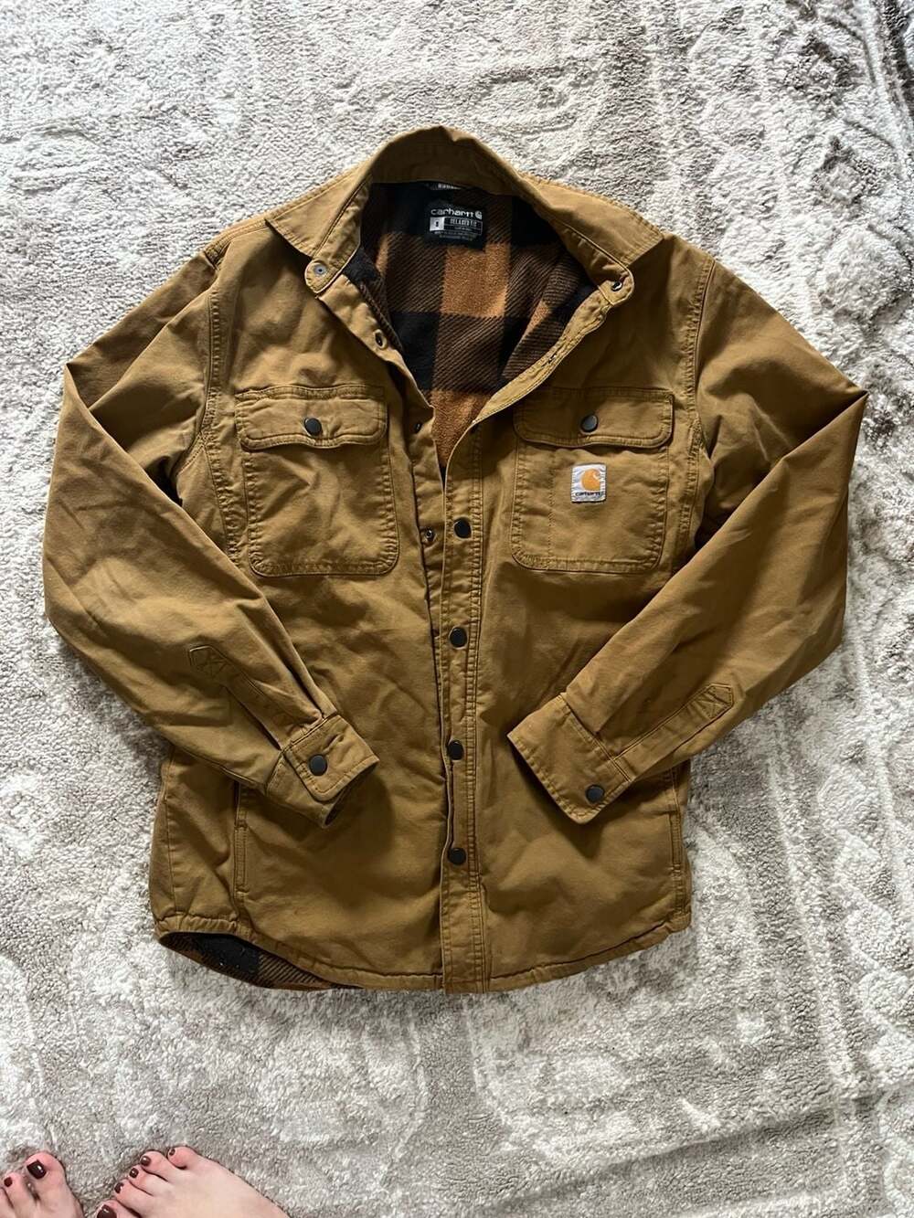 Montana Rugged Flex™ Loose Fit Heavyweight Duck Shirt Jac